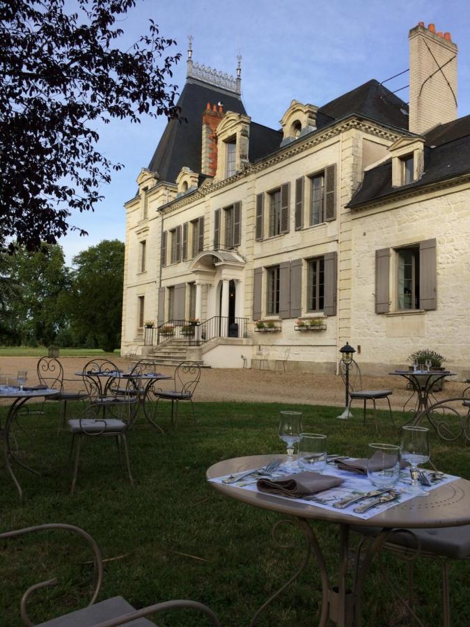 Château De La Coutancière - Hotel&Restaurant Brain-sur-Allonnes Exterior foto